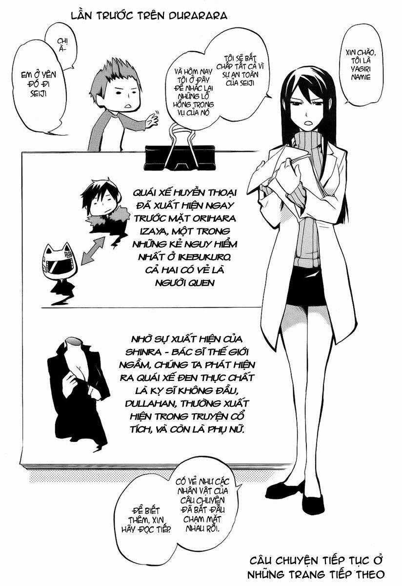 Durarara!! - Dollars/Mika Harima Arc Chapter 6 trang 1