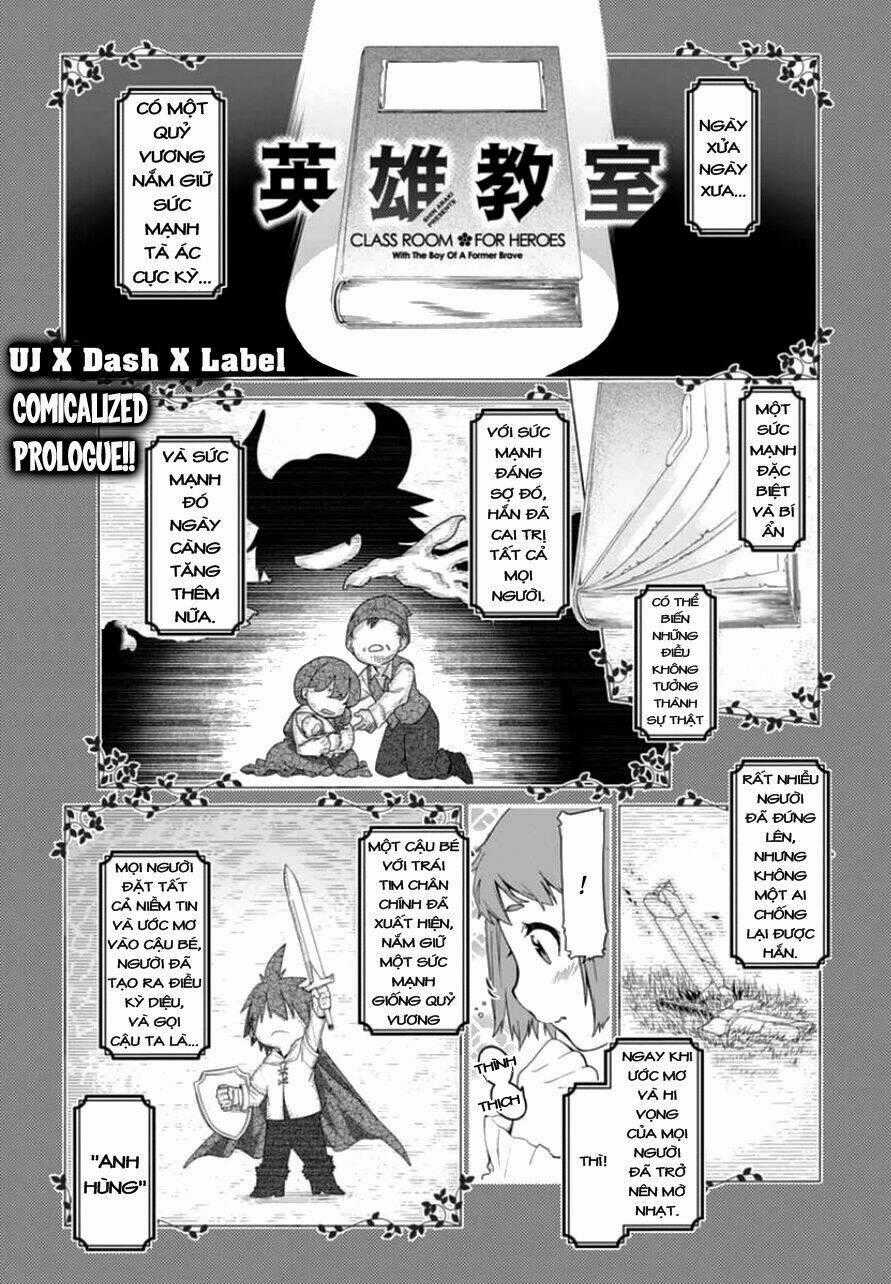 Eiyuu Kyoushitsu Chapter 0 trang 1