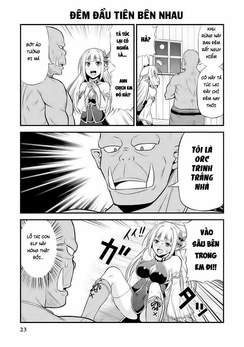 Elf Damdang Và Orc Nghiêm Túc - Hentai Erufutomajime Chapter 2 trang 0