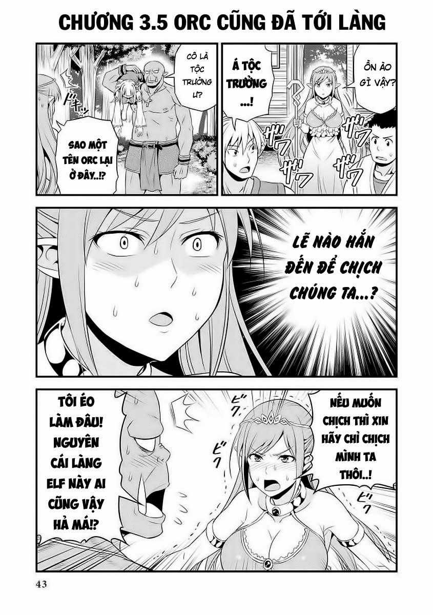 Elf Damdang Và Orc Nghiêm Túc - Hentai Erufutomajime Chapter 3.5 trang 0