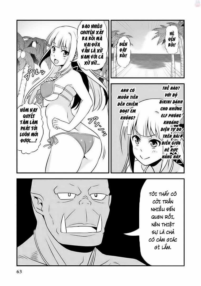 Elf Damdang Và Orc Nghiêm Túc - Hentai Erufutomajime Chapter 5.5 trang 1