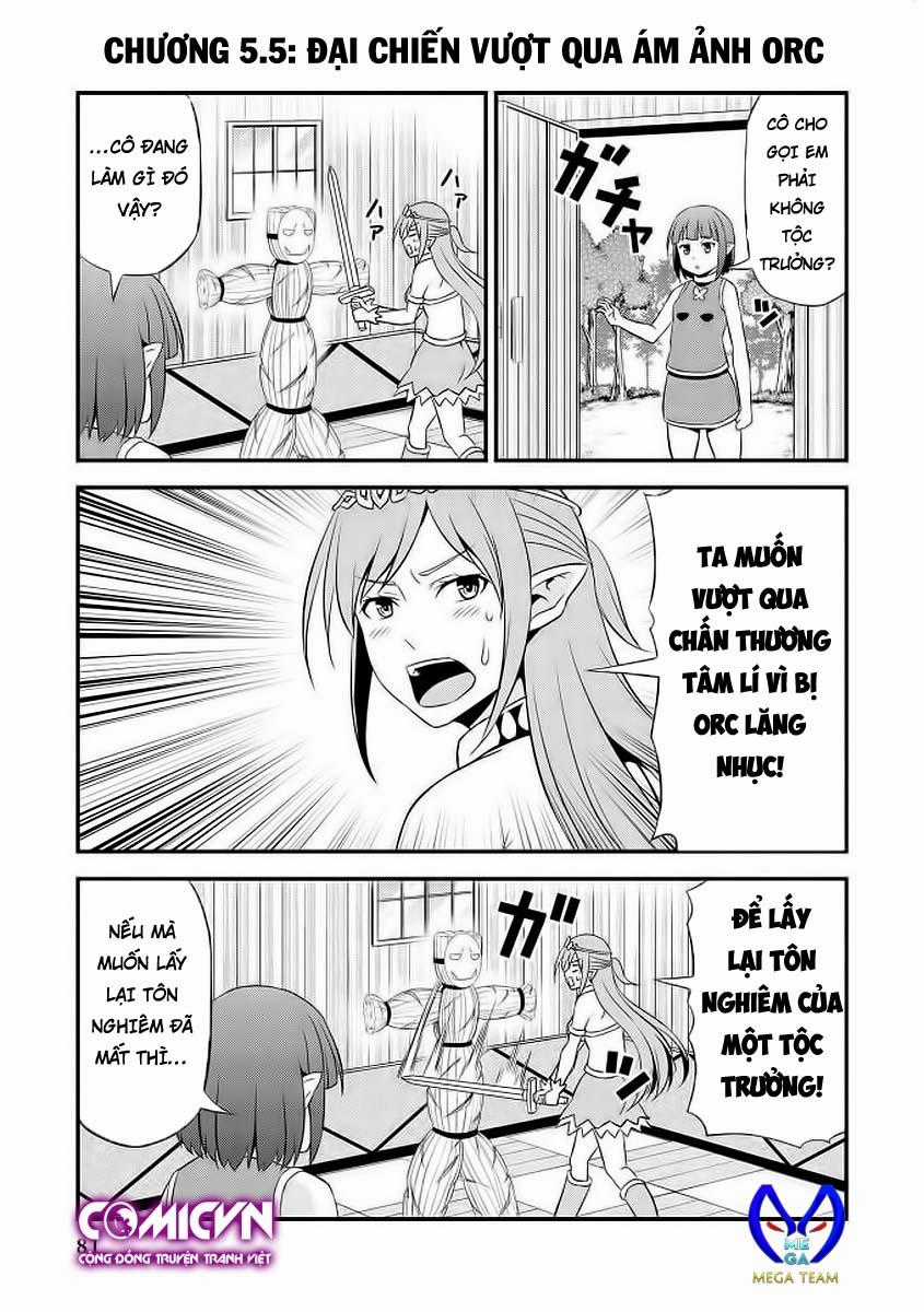 Elf Damdang Và Orc Nghiêm Túc - Hentai Erufutomajime Chapter 5.6 trang 0