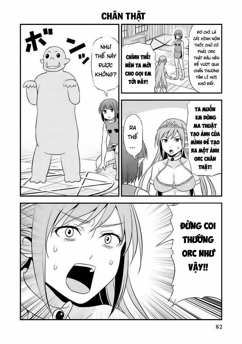 Elf Damdang Và Orc Nghiêm Túc - Hentai Erufutomajime Chapter 5.6 trang 1