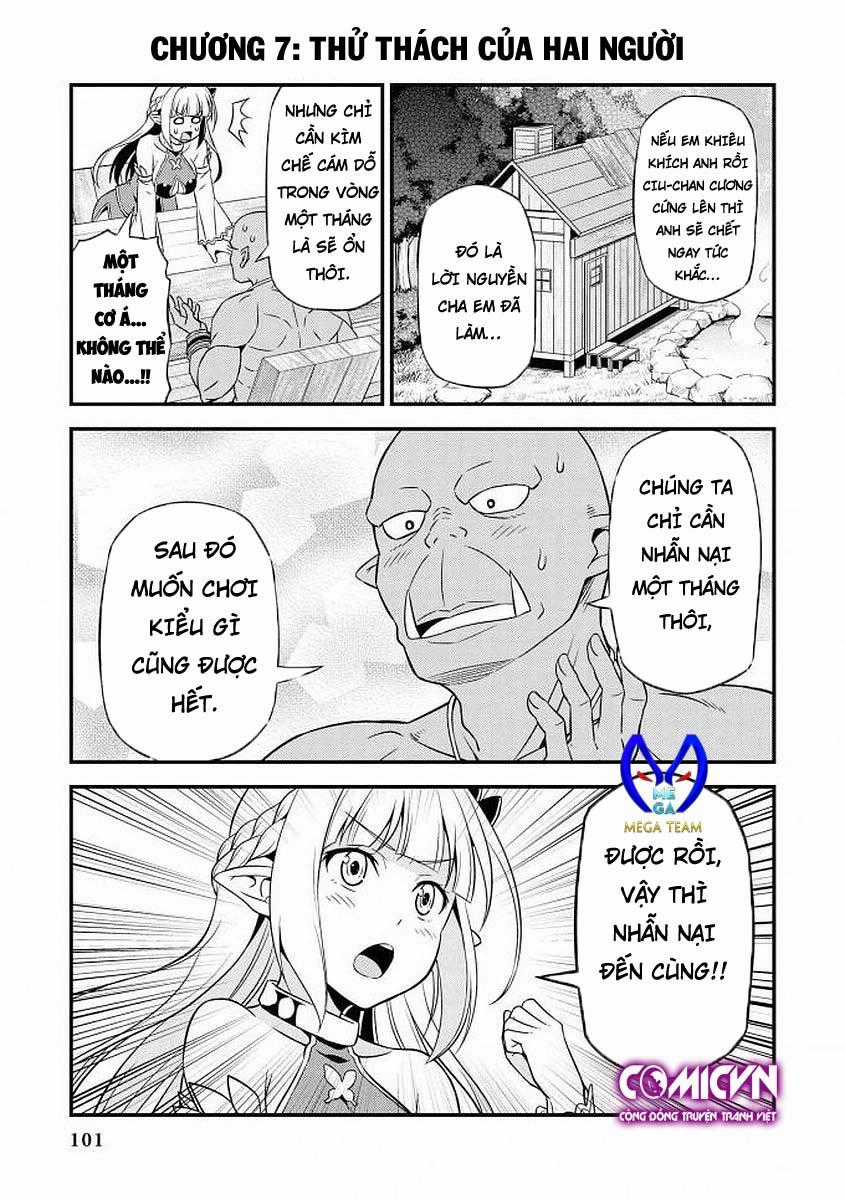 Elf Damdang Và Orc Nghiêm Túc - Hentai Erufutomajime Chapter 7 trang 1