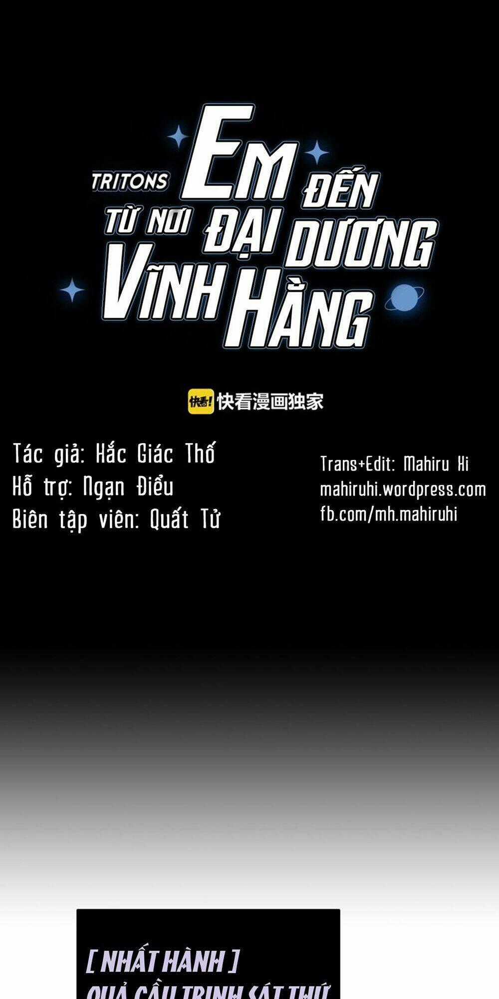 Em Đến Từ Nơi Đại Dương Vĩnh Hằng Chapter 2 trang 0