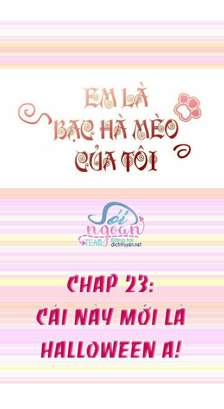 Em Là Bạc Hà Mèo Của Tôi Chapter 23 trang 0