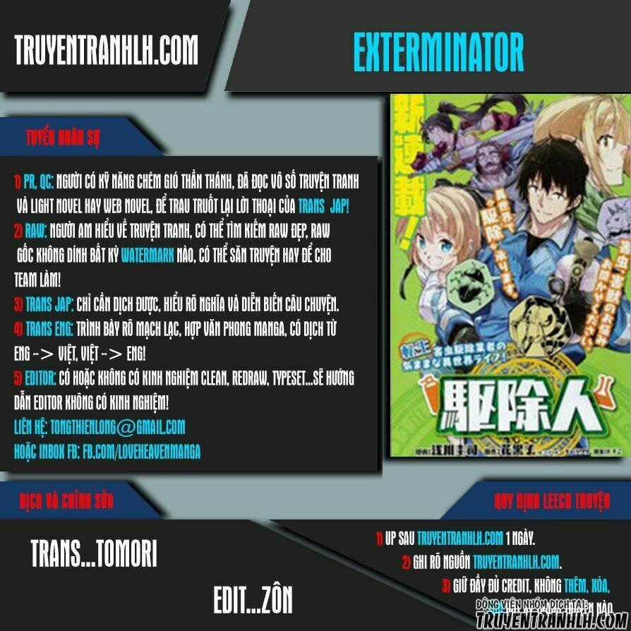 Exterminator Chapter 1 trang 0