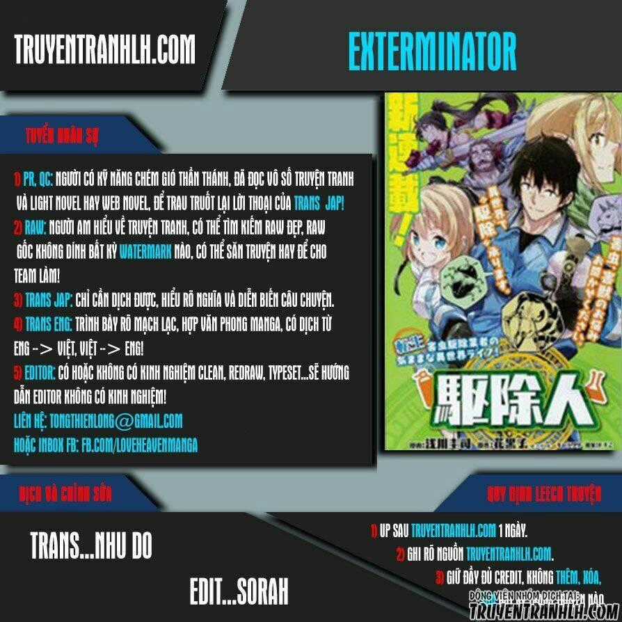 Exterminator Chapter 3 trang 0