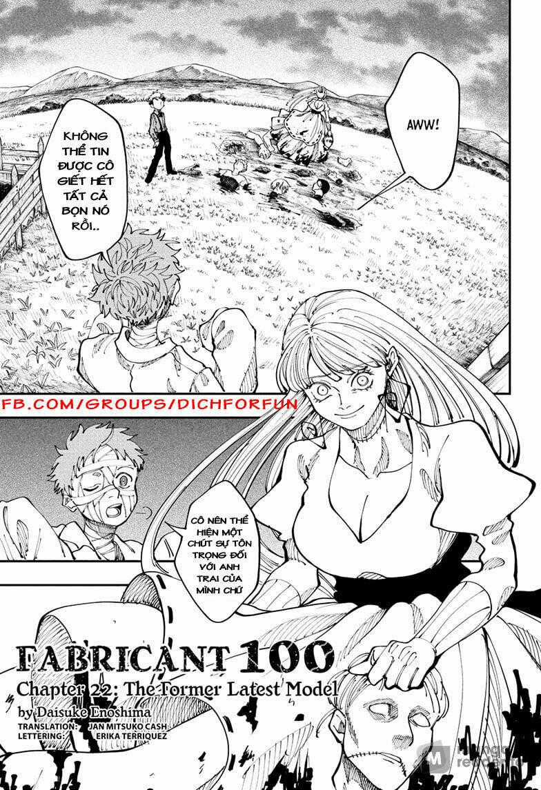 Fabricant 100 Chapter 22 trang 0