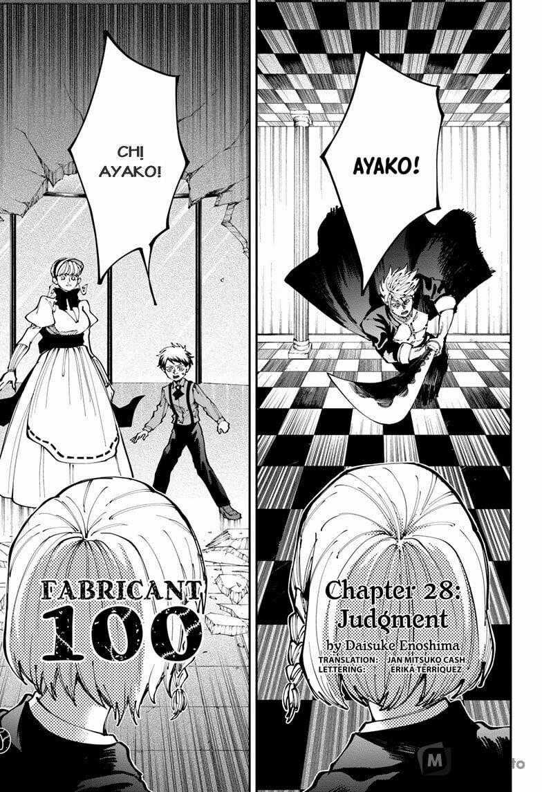 Fabricant 100 Chapter 28 trang 1