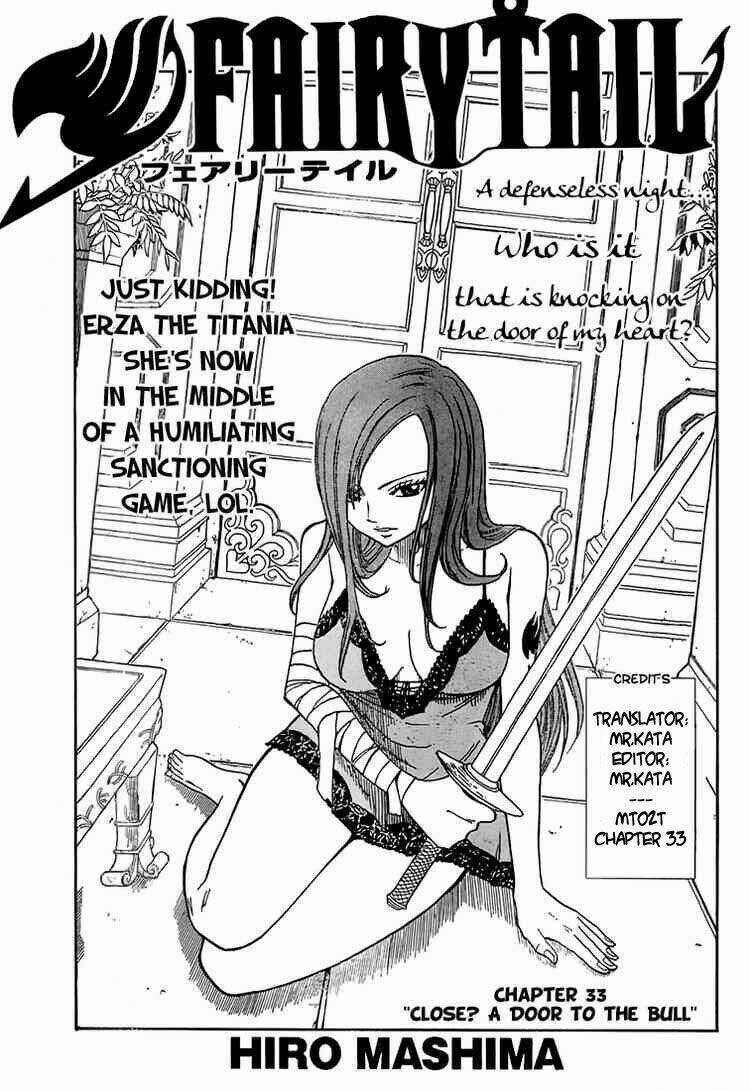 Fairy Tail Chapter 33 trang 1