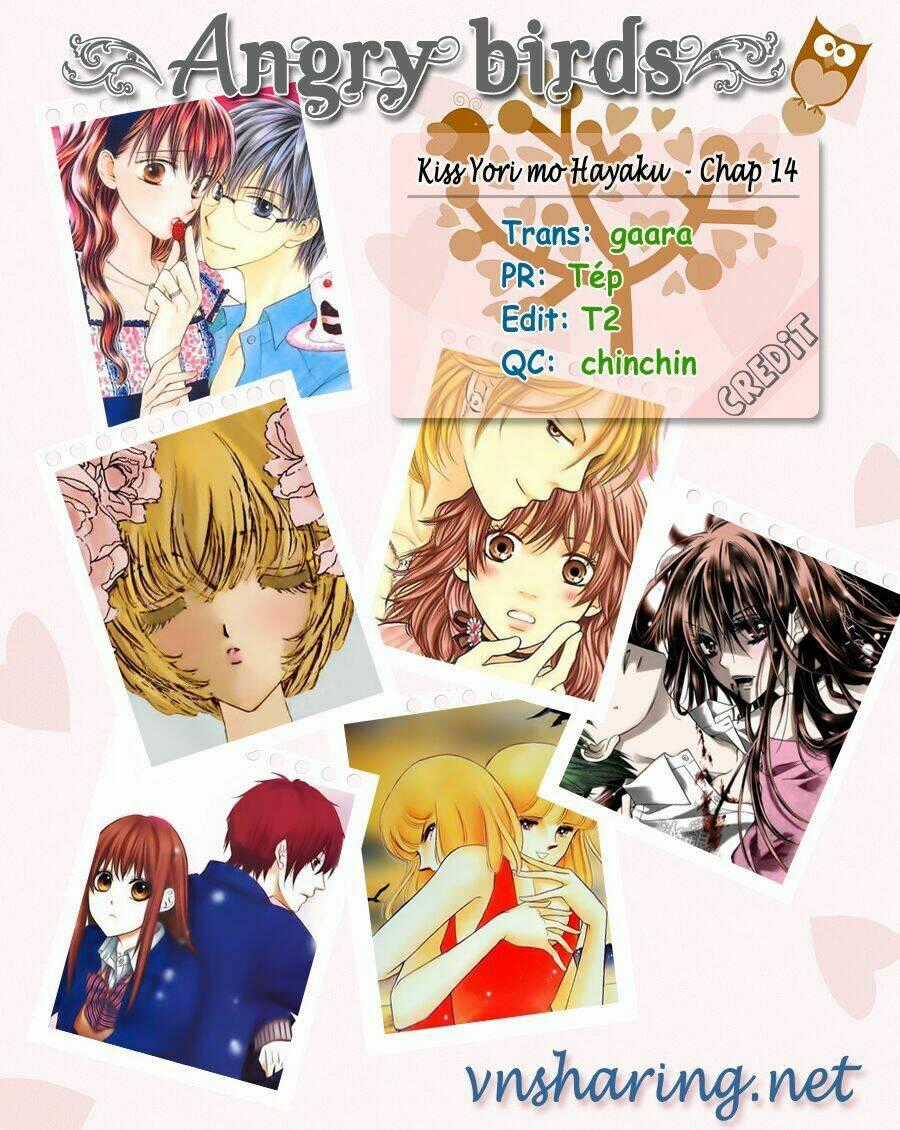 Faster Than A Kiss - Kiss Yori Mo Hayaku Chapter 14 trang 0