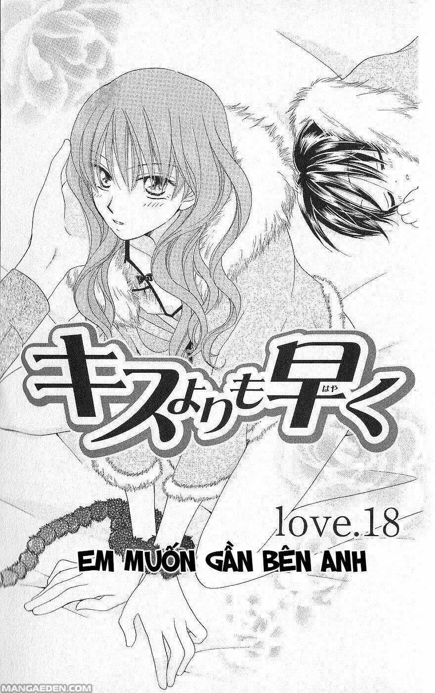 Faster Than A Kiss - Kiss Yori Mo Hayaku Chapter 18 trang 0