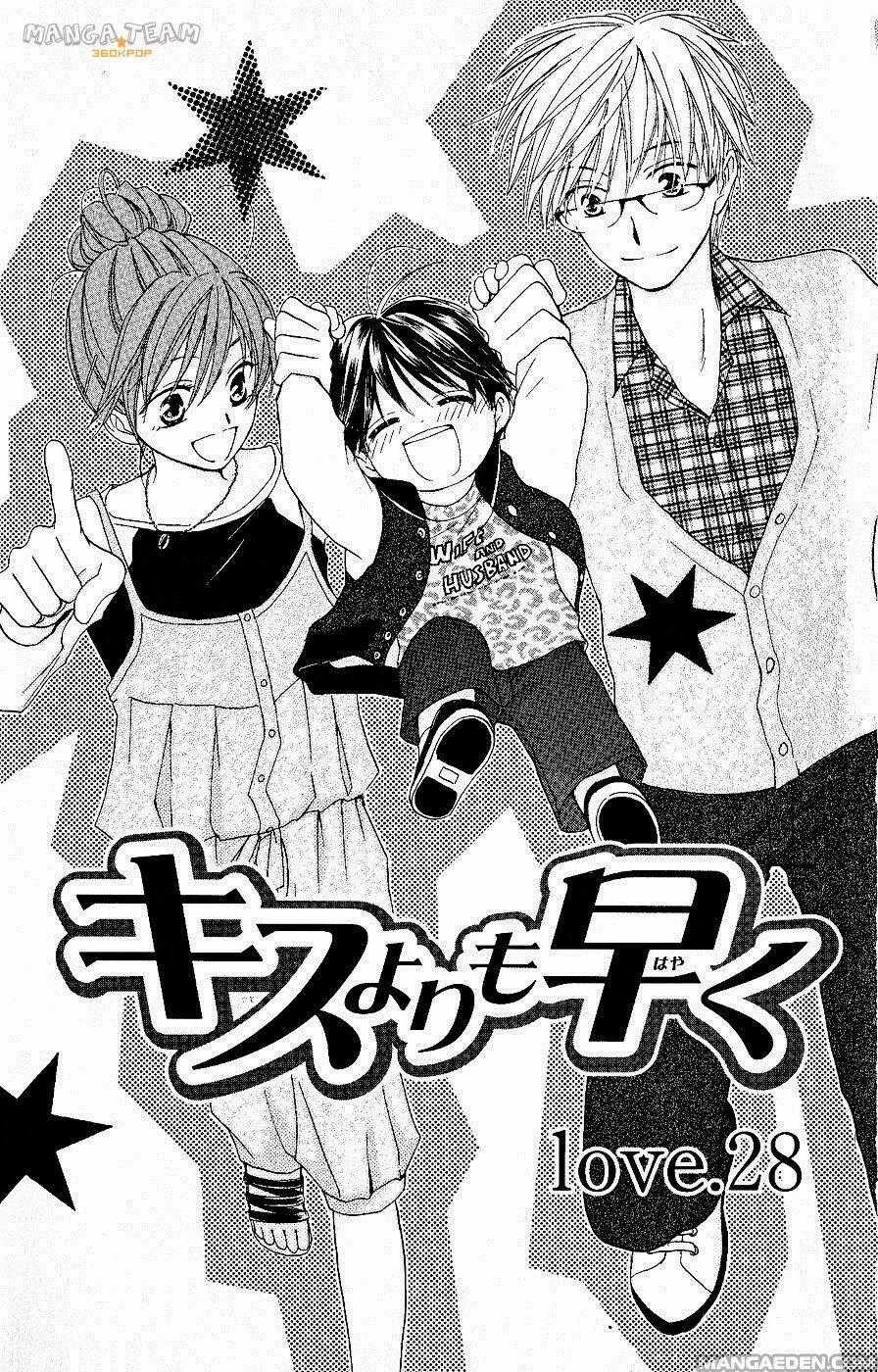 Faster Than A Kiss - Kiss Yori Mo Hayaku Chapter 28 trang 0