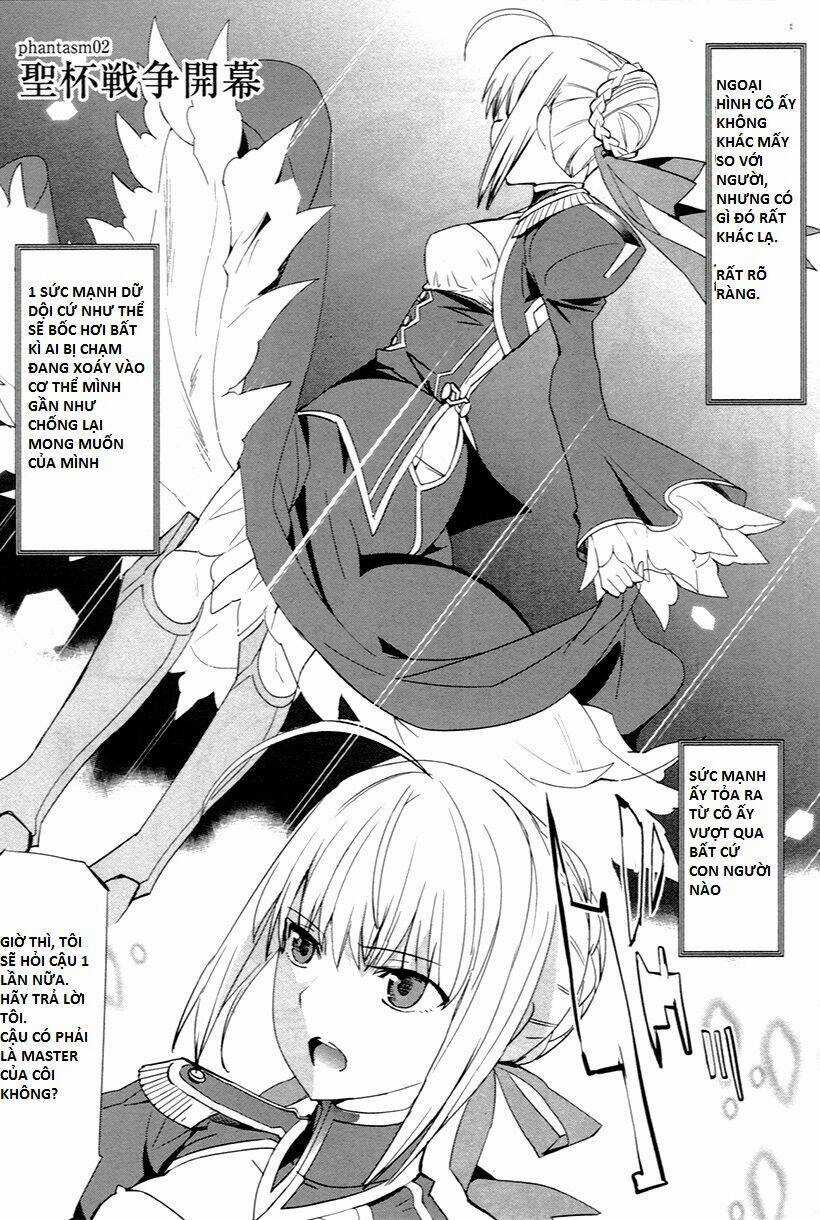 Fate/Extra Chapter 2 trang 1