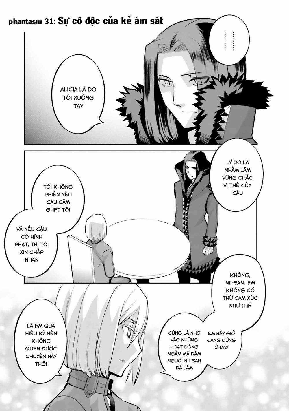 Fate/Extra Chapter 31 trang 1