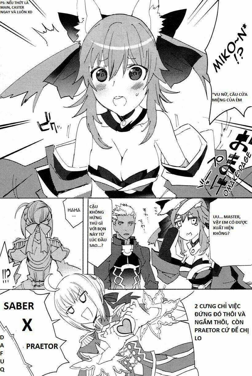 Fate/Extra Chapter 4 trang 0