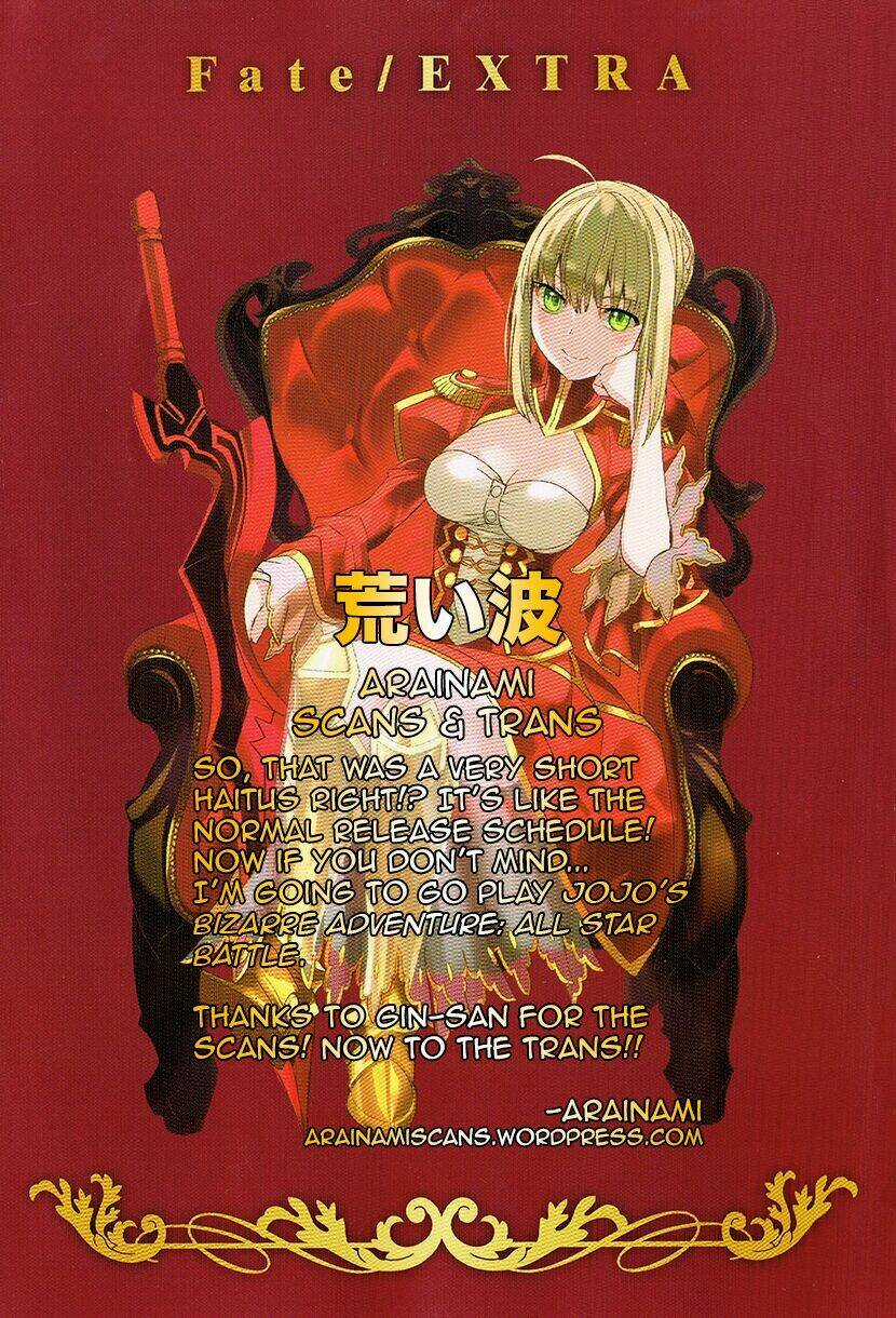 Fate/Extra Chapter 6 trang 0