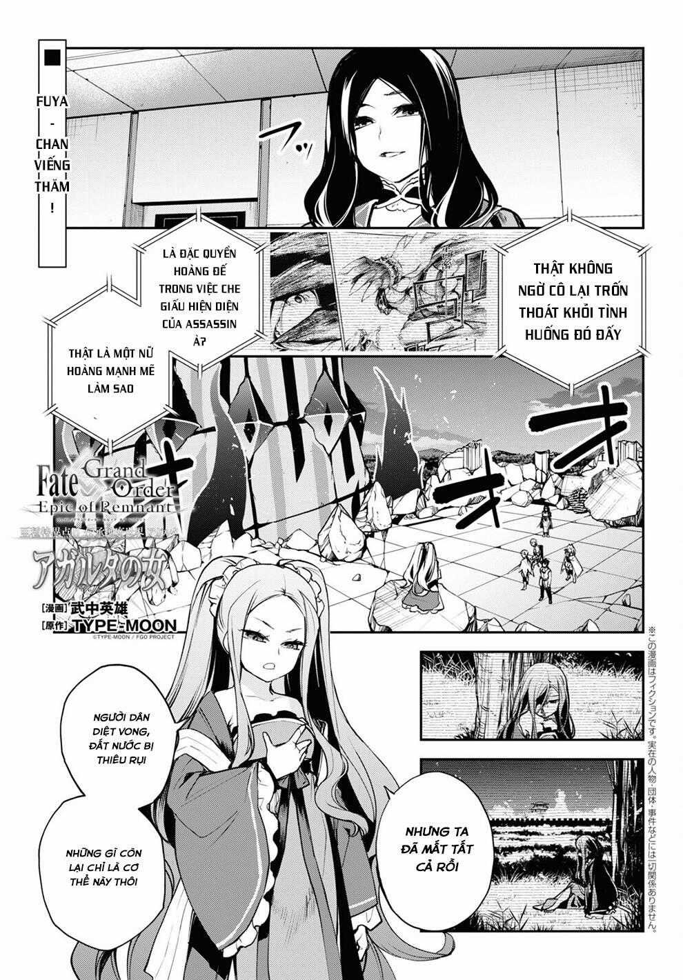 Fate/Grand Order: Epic Of Remnant - Agartha Chapter 36 trang 1