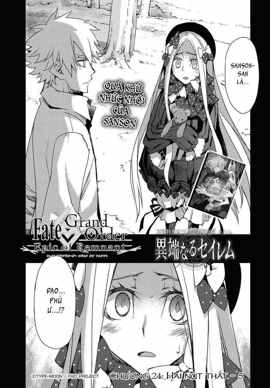 Fate/Grand Order: Epic Of Remnant - Salem Chapter 24 trang 1