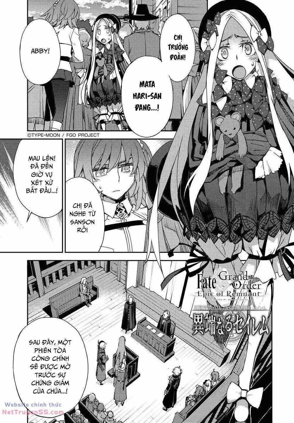 Fate/Grand Order: Epic Of Remnant - Salem Chapter 30 trang 1