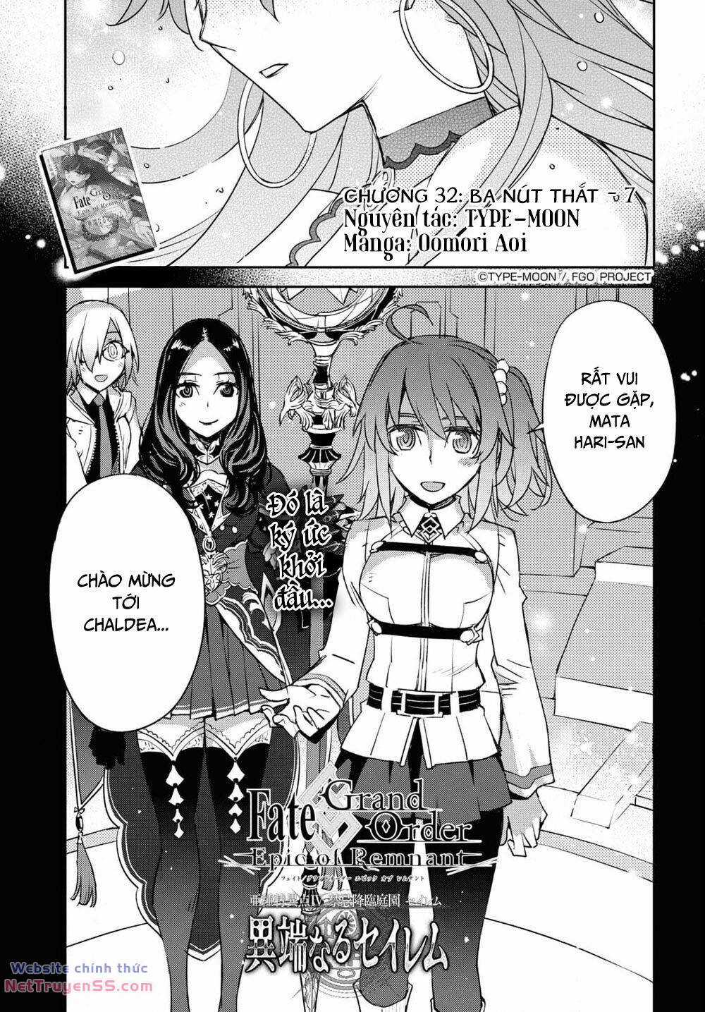 Fate/Grand Order: Epic Of Remnant - Salem Chapter 32 trang 1