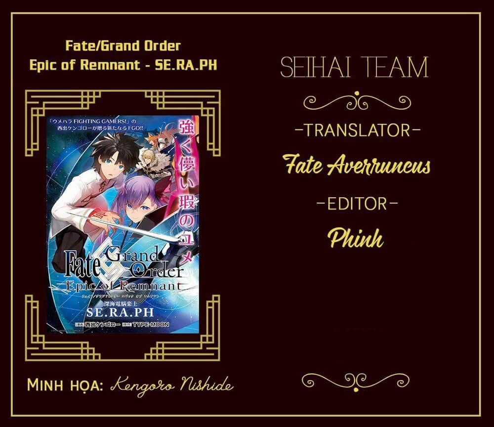 Fate/grand Order: Epic Of Remnant - Se.ra.ph. Chapter 12 trang 0