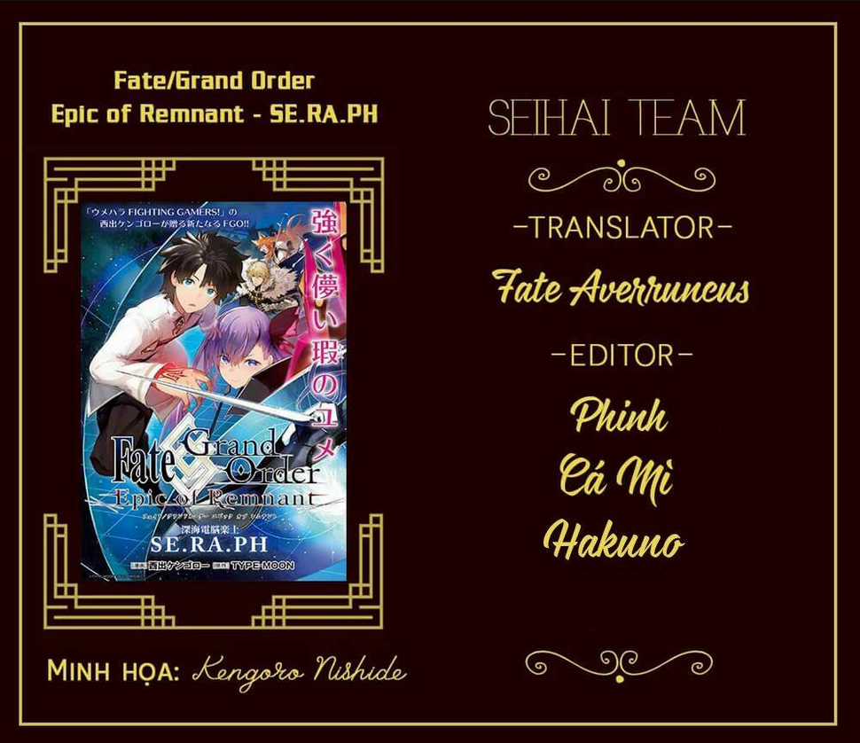 Fate/grand Order: Epic Of Remnant - Se.ra.ph. Chapter 13 trang 0