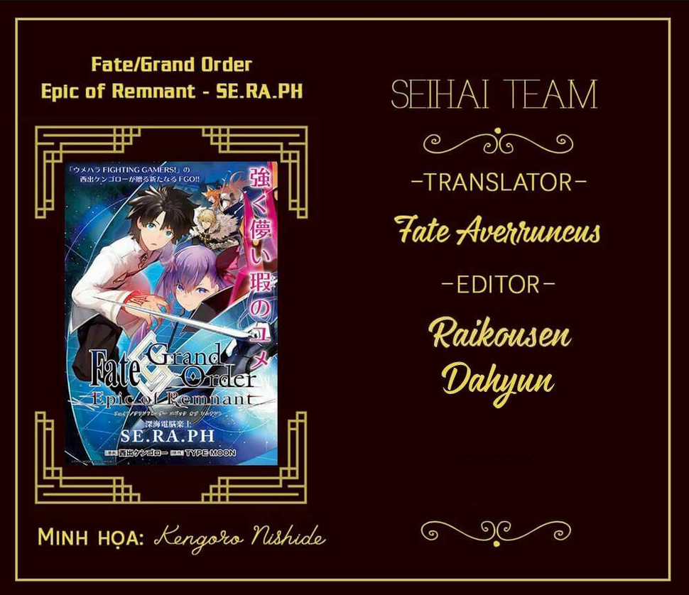 Fate/grand Order: Epic Of Remnant - Se.ra.ph. Chapter 18 trang 0