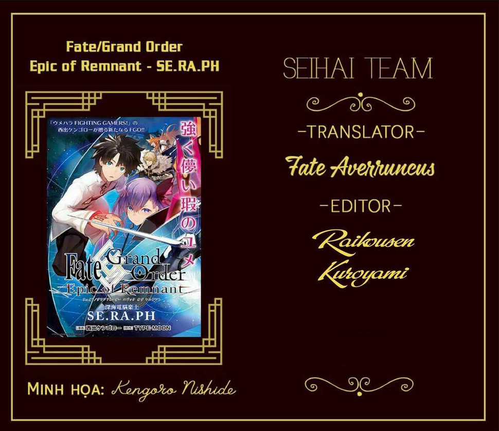 Fate/grand Order: Epic Of Remnant - Se.ra.ph. Chapter 20 trang 0