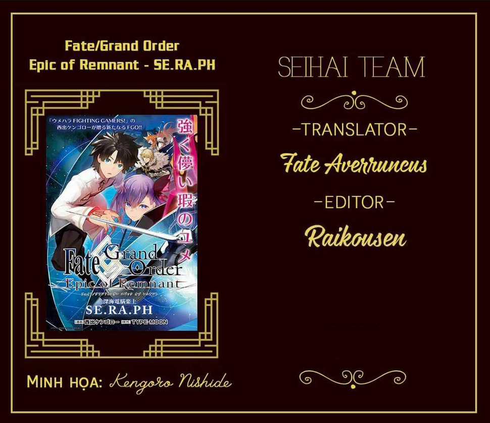 Fate/grand Order: Epic Of Remnant - Se.ra.ph. Chapter 23 trang 0