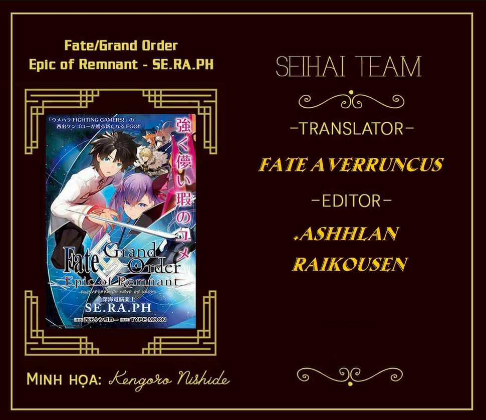 Fate/grand Order: Epic Of Remnant - Se.ra.ph. Chapter 26 trang 0