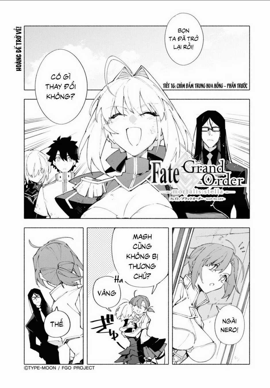 Fate/Grand Order-Mortalis:stella Chapter 16.1 trang 1