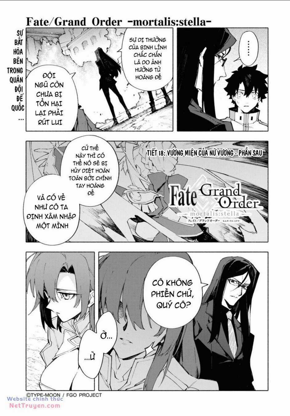 Fate/Grand Order-Mortalis:stella Chapter 18.2 trang 1