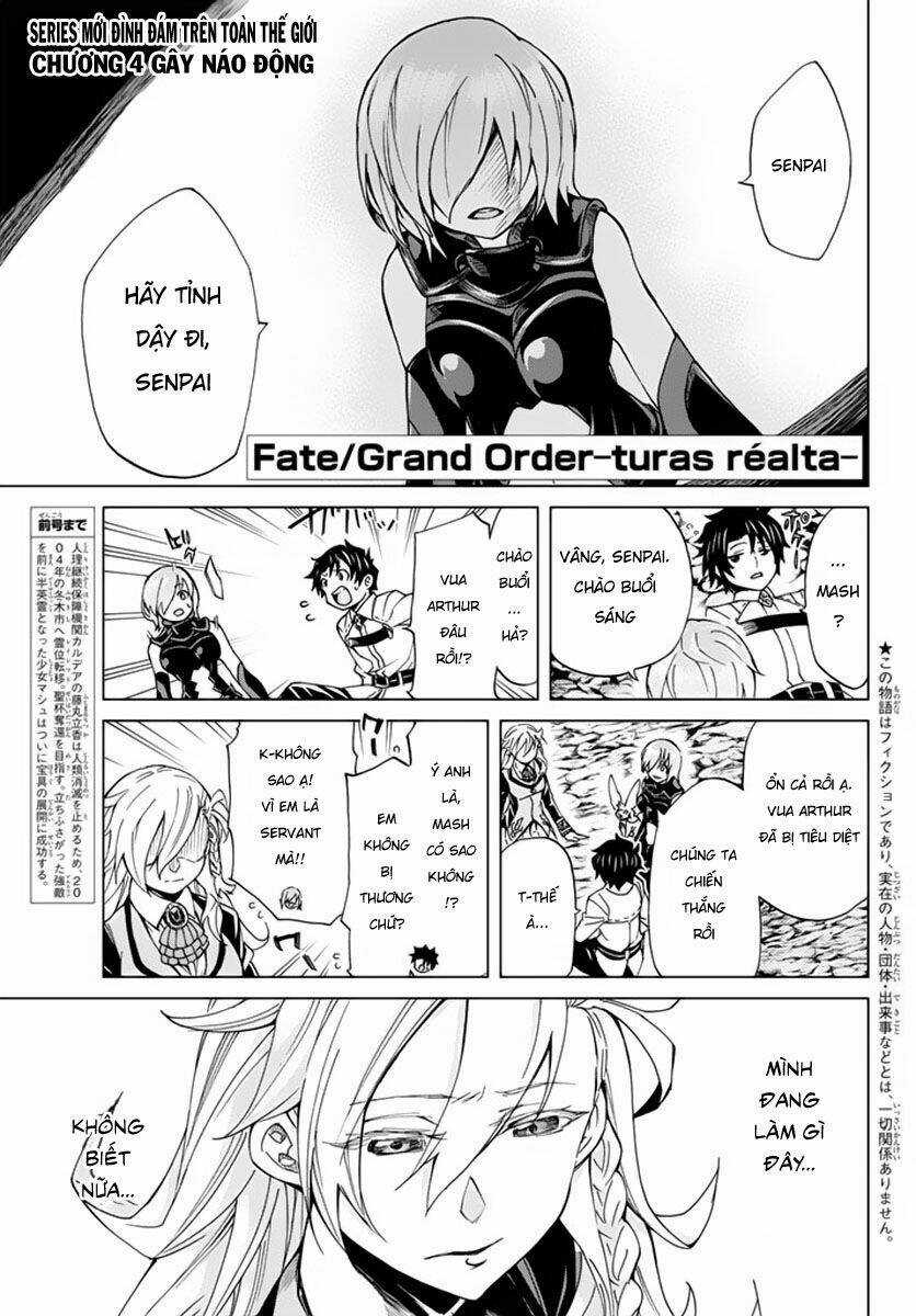 Fate/grand Order - Turas Realta Chapter 4 trang 1