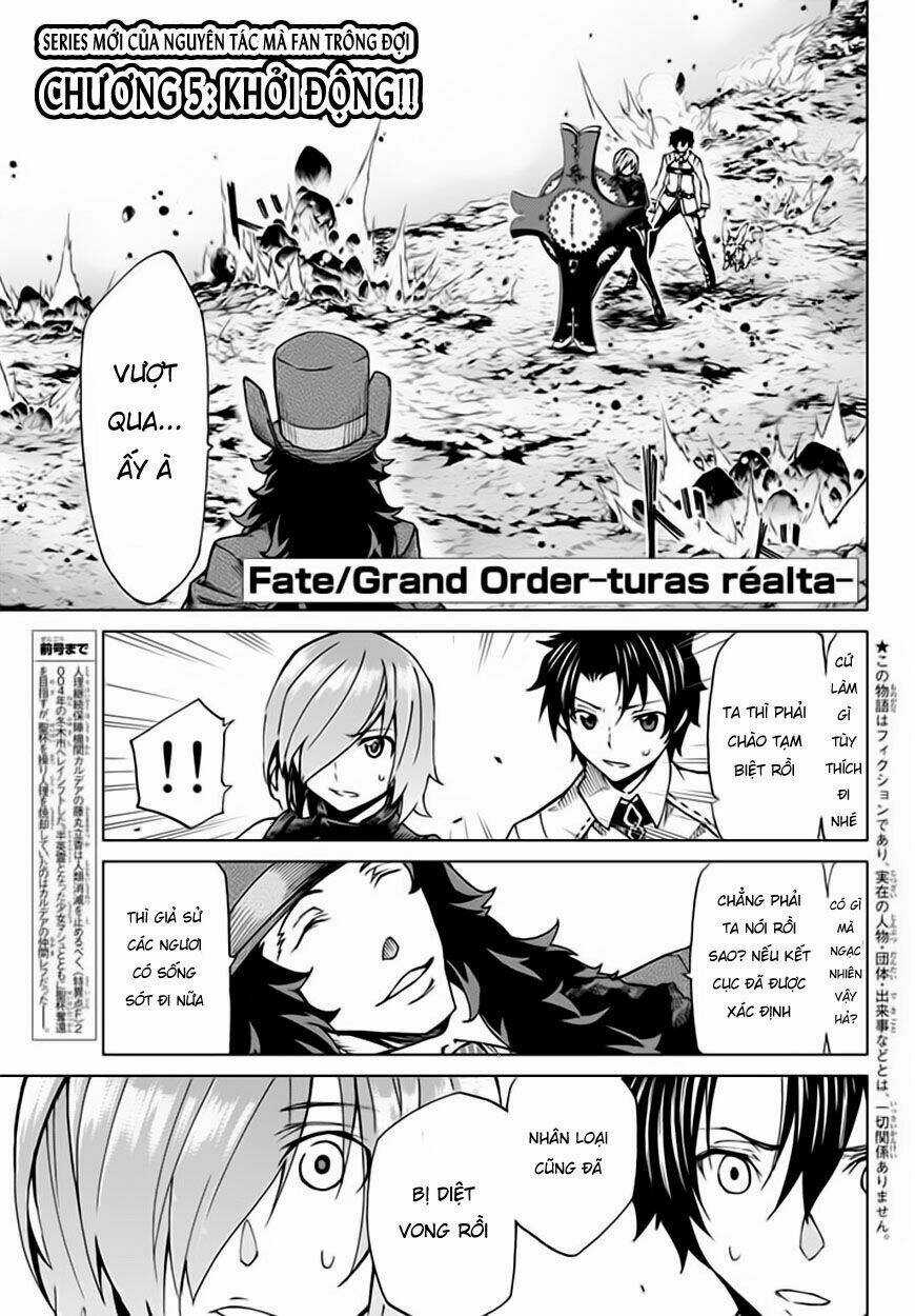 Fate/grand Order - Turas Realta Chapter 5 trang 1