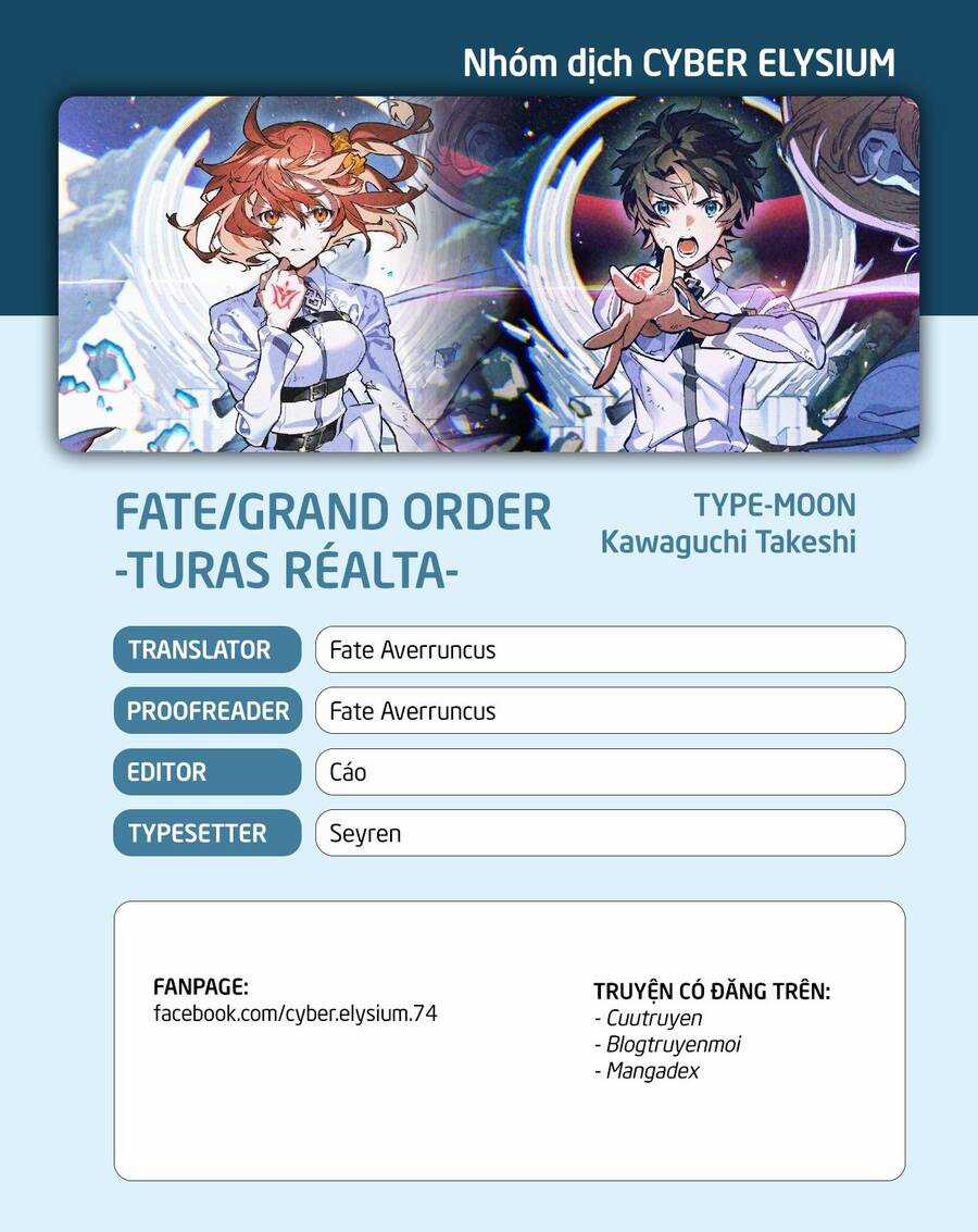 Fate/Grand Order -turas realta- Chapter 57 trang 0