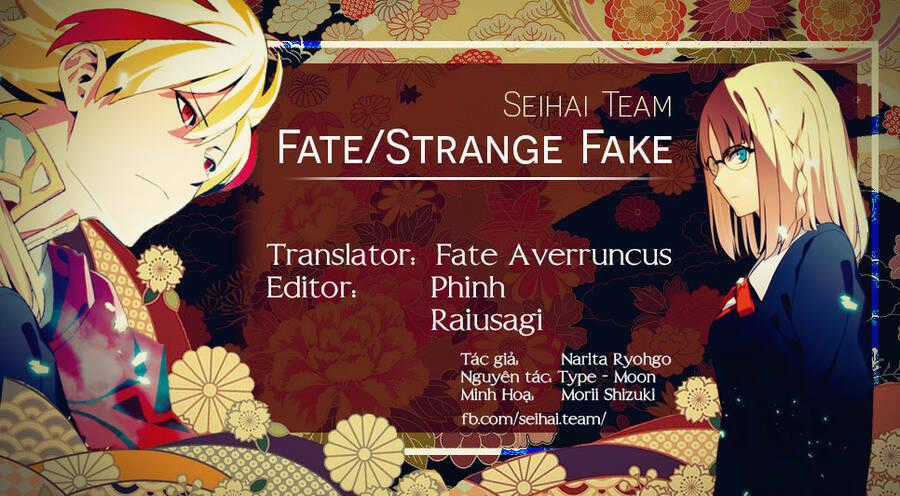 Fate/Strange Fake Chapter 31 trang 0