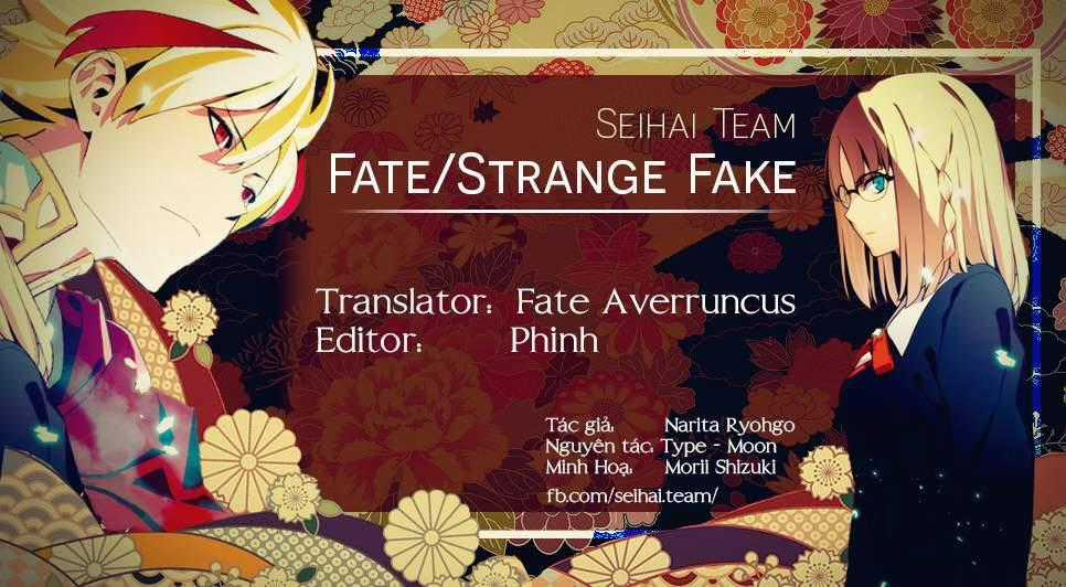 Fate/Strange Fake Chapter 8.2 trang 0