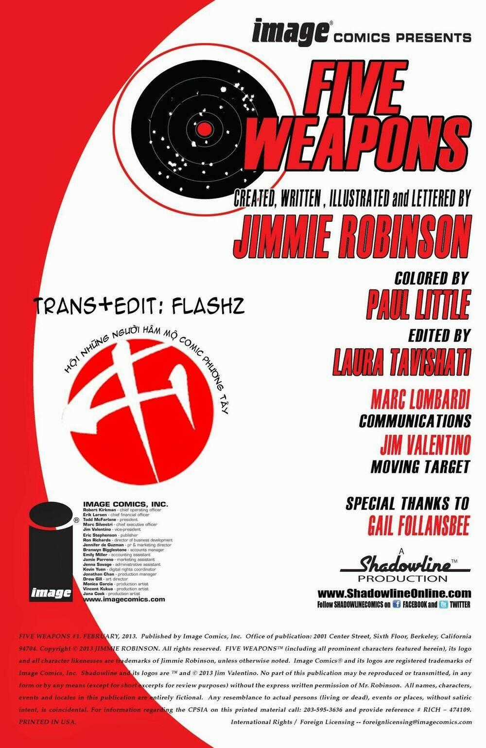 Five Weapons Chapter 5 trang 1