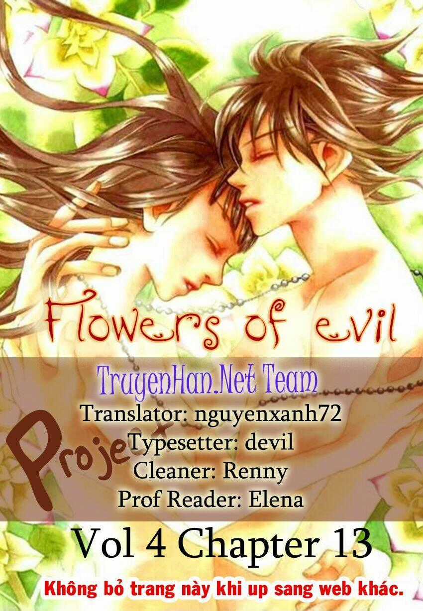 Flowers Of Evil Chapter 13 trang 0