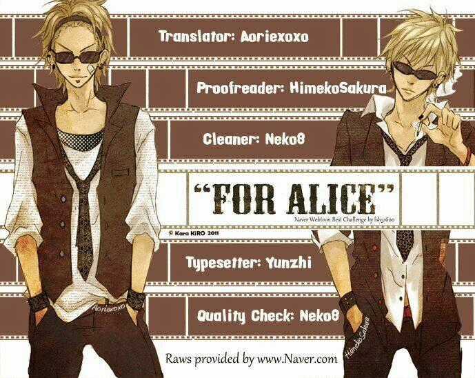 For Alice Chapter 0.5 trang 0