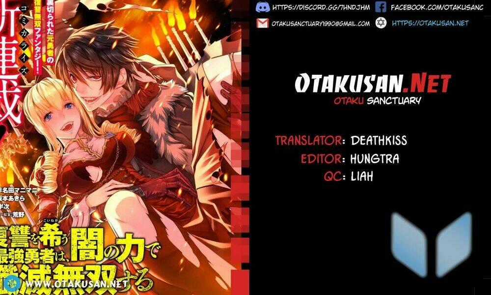 Fukushuu Wo Koinegau Saikyou Yuusha Wa, Yami No Chikara De Senmetsu Musou Suru Chapter 1 trang 0