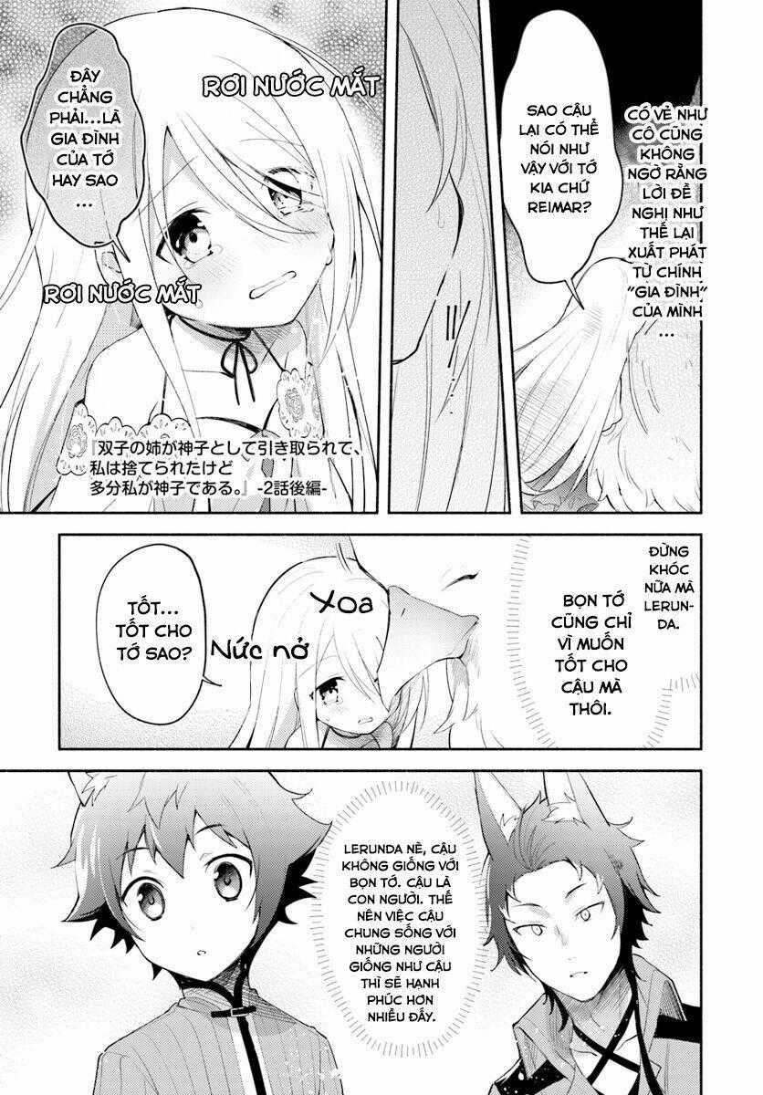 Futago No Ane Ga Miko Toshite Hikitorarete, Watashi Wa Suterareta Kedo Tabun Watashi Ga Miko De Aru Chapter 2.2 trang 1