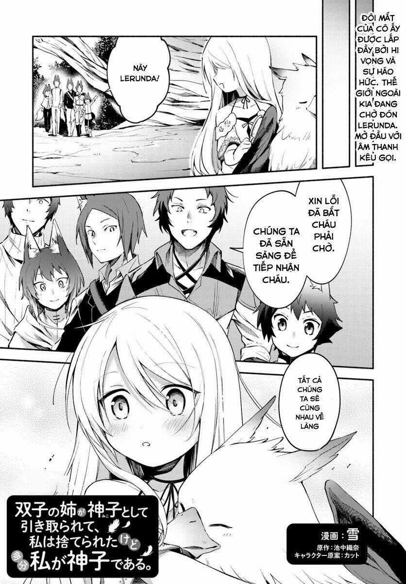 Futago No Ane Ga Miko Toshite Hikitorarete, Watashi Wa Suterareta Kedo Tabun Watashi Ga Miko De Aru Chapter 3 trang 1