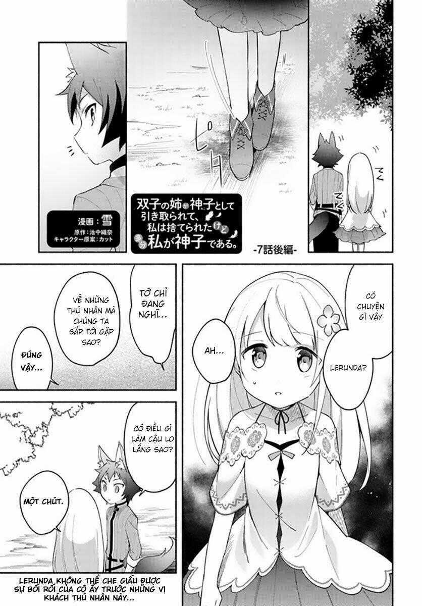 Futago No Ane Ga Miko Toshite Hikitorarete, Watashi Wa Suterareta Kedo Tabun Watashi Ga Miko De Aru Chapter 7.1 trang 1