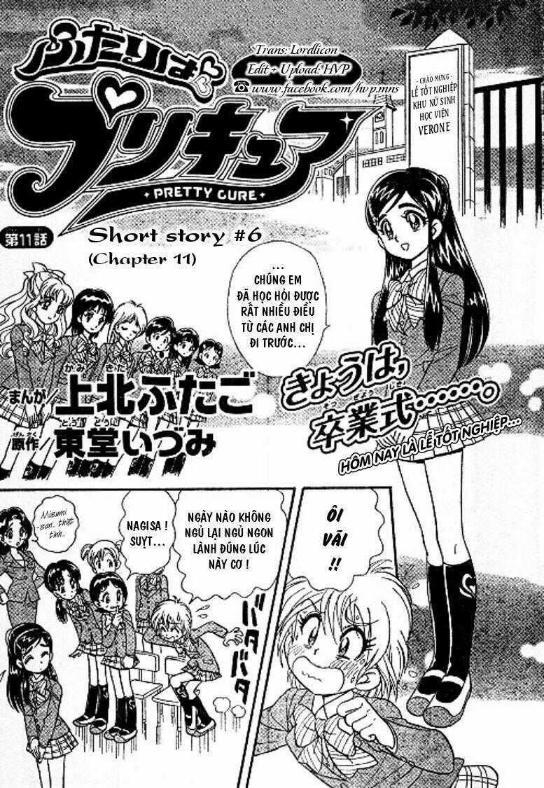 Futari Wa Precure Chapter 11 trang 0