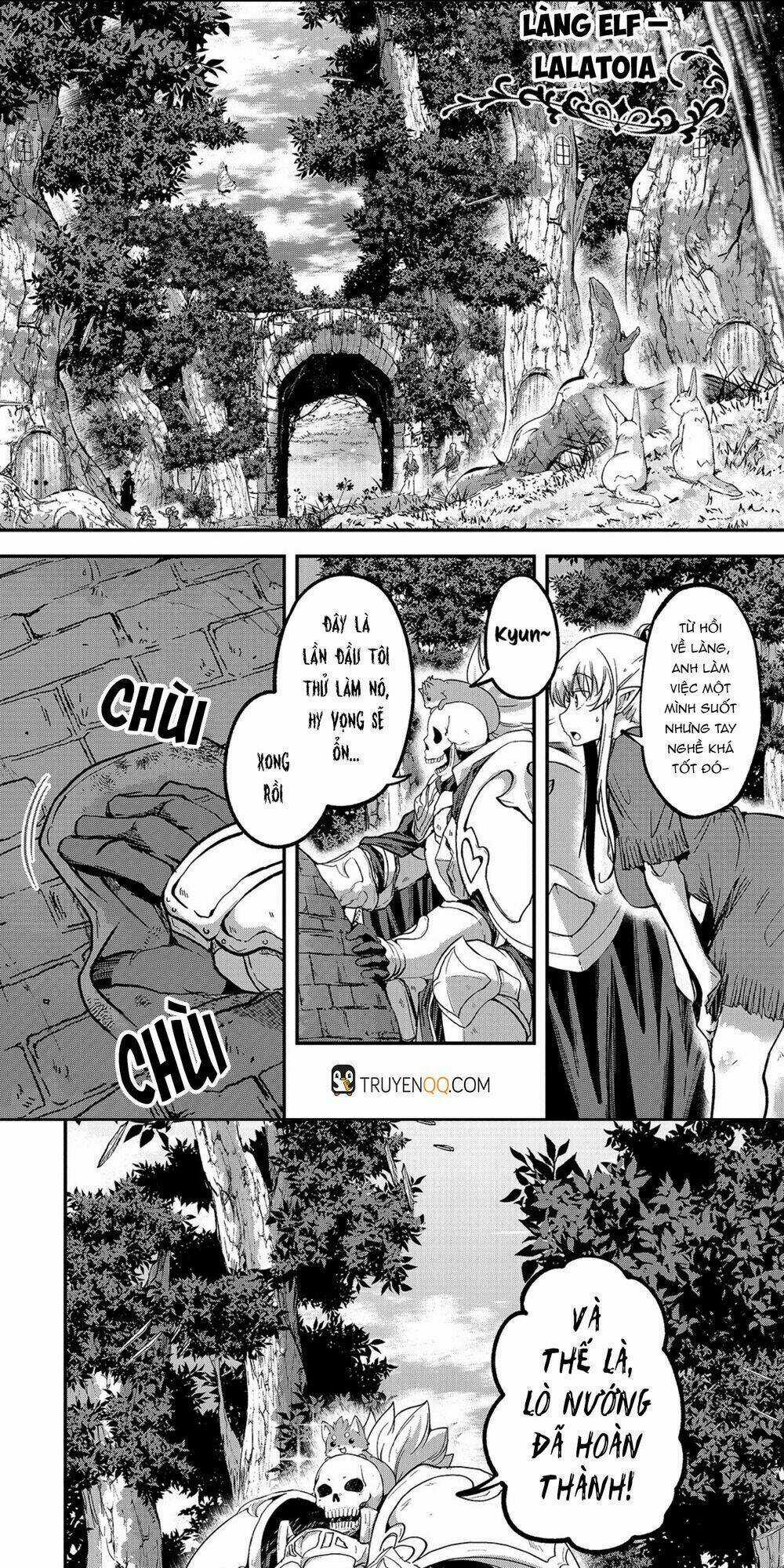 Gaikotsu Kishi-Sama, Tadaima Isekai E O Dekake-Chu Chapter 34 trang 1