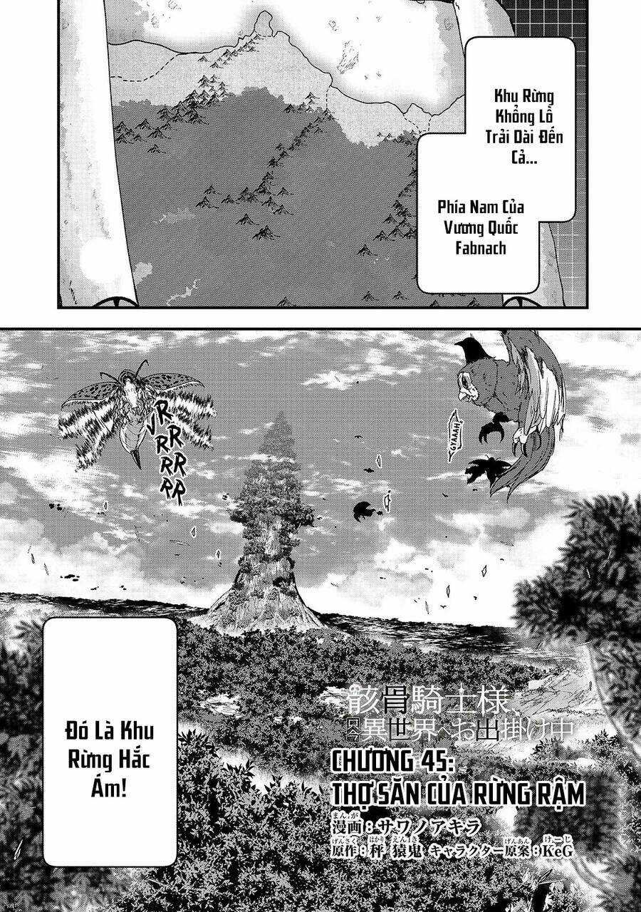 Gaikotsu Kishi-Sama, Tadaima Isekai E O Dekake-Chu Chapter 45 trang 1