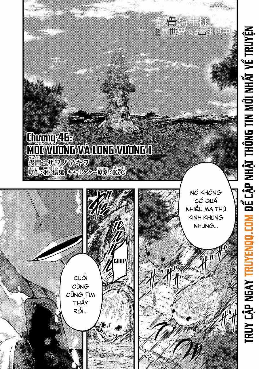 Gaikotsu Kishi-Sama, Tadaima Isekai E O Dekake-Chu Chapter 46 trang 1